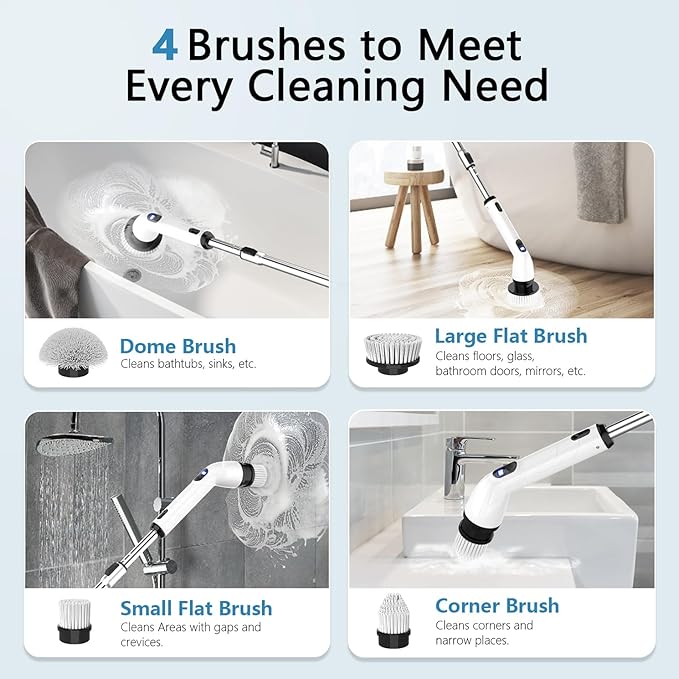 TUYU Electric Spin Scrubber